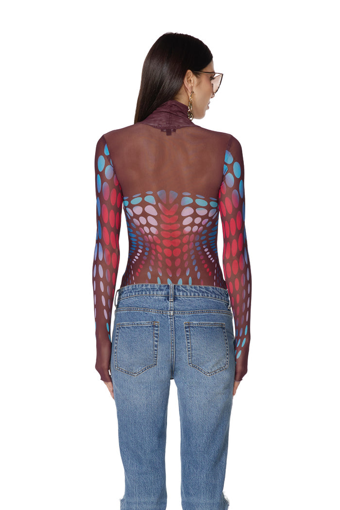 Zadie Top - Ruby Dots
