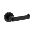 Zanda Futura Streamline Passage Door Handle Set Matte Black